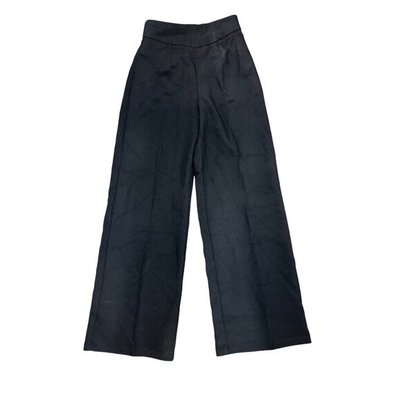 Commense Black Wide Leg High Waist Pants Women’s Size Small Dress Work Trousers - Picture 1 of 7